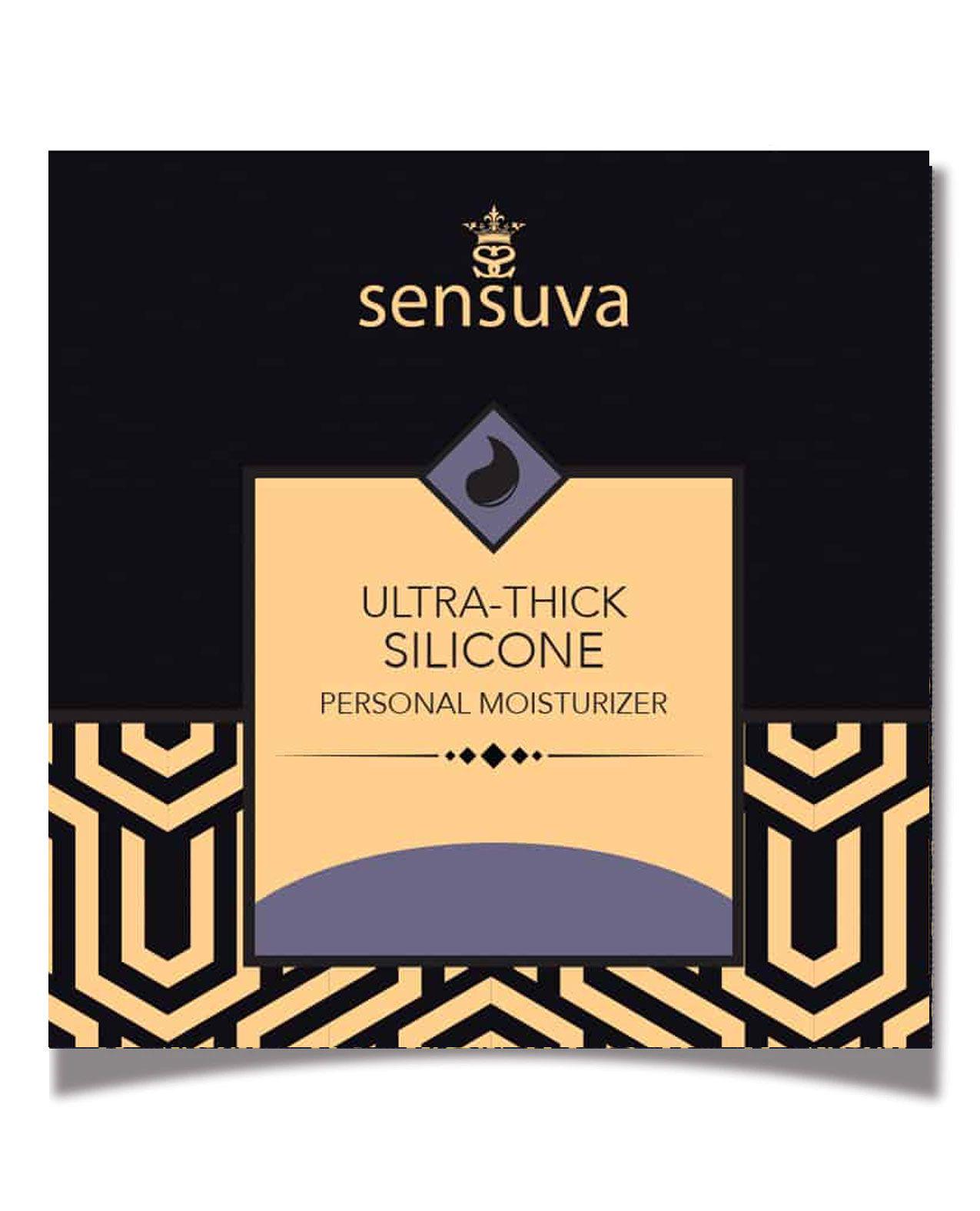 Пробник Sensuva Ultra Thick Silicone 6 мл - фото 1