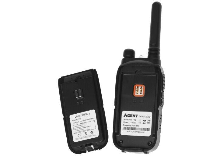 Рация Agent AR-T12 Black (13685) - фото 6