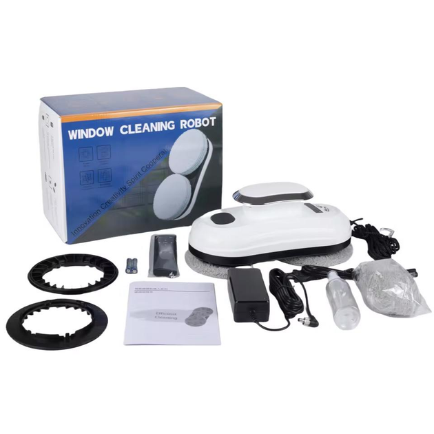 Робот для мытья окон Window Cleaner 6000Па с пультом ДК и резервным аккумулятором (29031569) - фото 5 Робот для мытья окон Window Cleaner 6000Па с пультом ДК и резервным аккумулятором (29031569) - фото 5