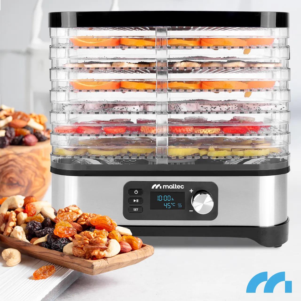 Сушилка электрическая Maltec PerfectDry с регулировкой температуры и таймером 450W 14,4 л (PD450) - фото 9