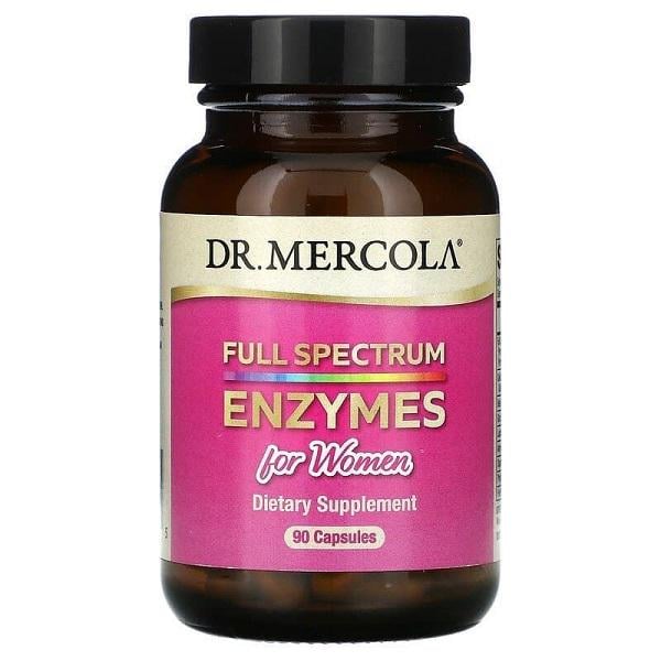 Пробіотик Dr. Mercola Full Spectrum Enzymes for Women 90 капс. (000021407)