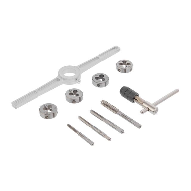 Набір плашок Intertool M4-M8 і мітчиків M4-M8 10 од. (SD-8025)