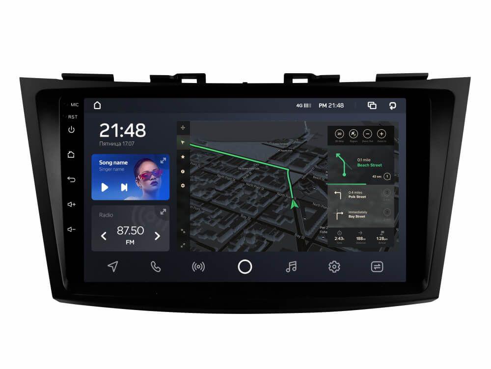 Штатная магнитола CYCLONE C10-003 4-64Gb 2k 4G DSP Suzuki Swift 4 2011-2017