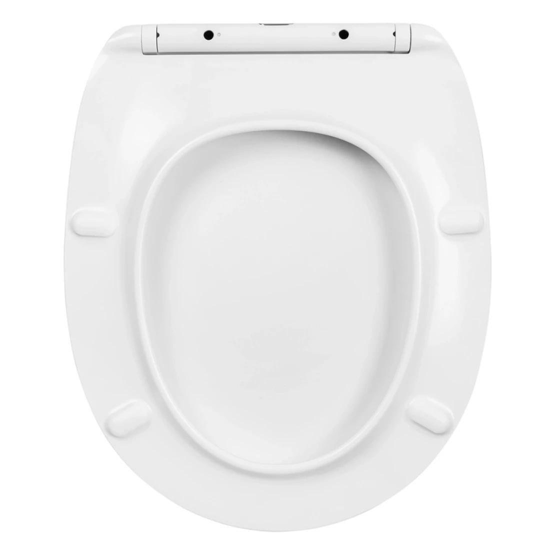 Унитаз подвесной Kroner Oker WHI533536 безобедочный с сиденьем Slim Duroplast 340х360 мм Белый (KO533536WHIR) - фото 9 Унитаз подвесной Kroner Oker WHI533536 безобедочный с сиденьем Slim Duroplast 340х360 мм Белый (KO533536WHIR) - фото 9