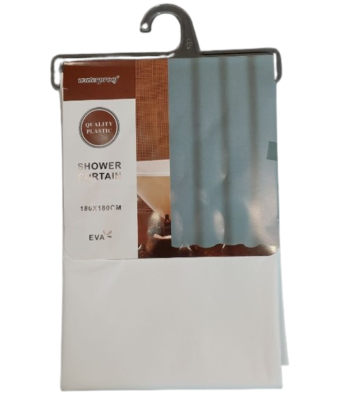 Штора для ванной комнаты Stenson R29846 180x180 см Белый (592438)