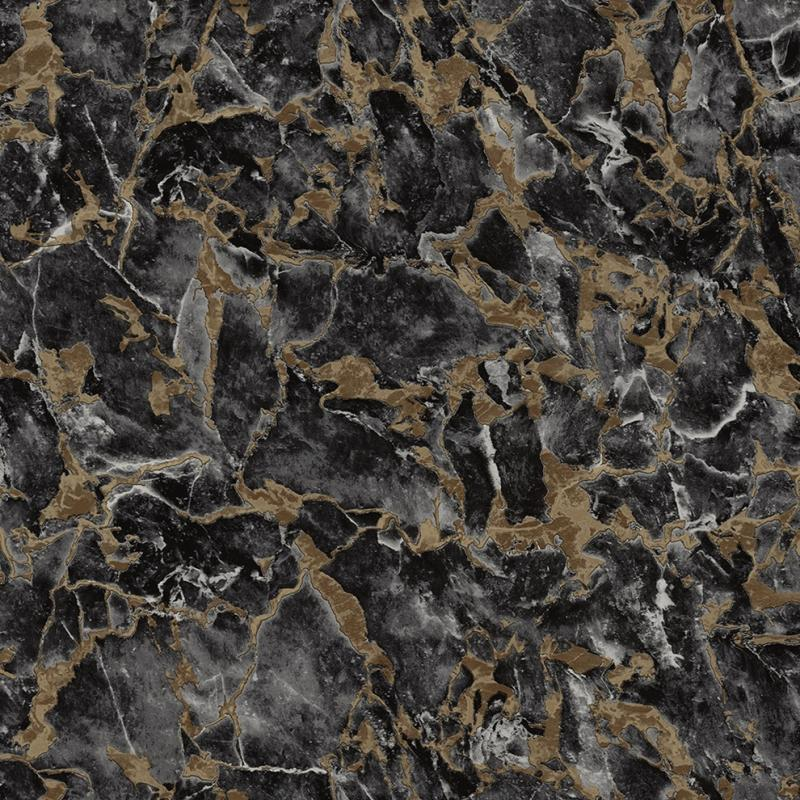 Флизелиновые обои винил горячего тиснения AdaWall Roka 23103-5 Черный (1,06х10,05м)