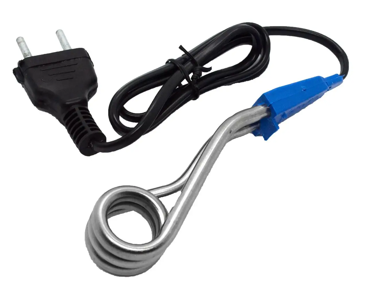 Кип'ятильник електричний занурювальний маленький 0,7 кВт нержавіюча сталь