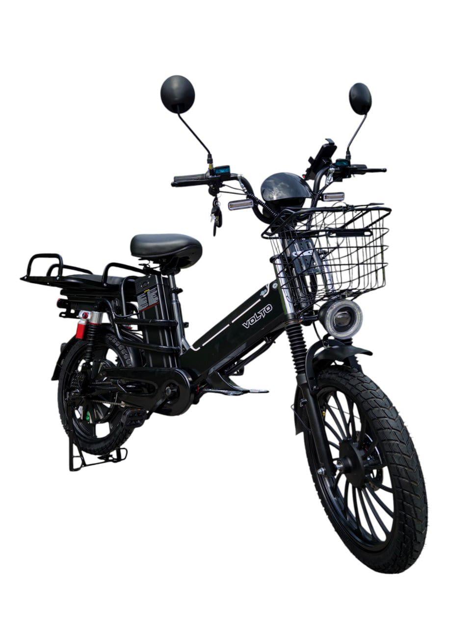 Електровелосипед вантажний VOLTO Velar 2000W 60V 36Ah PAS 2 шт. АКБ 10 та 26 Ah всього 36Ah