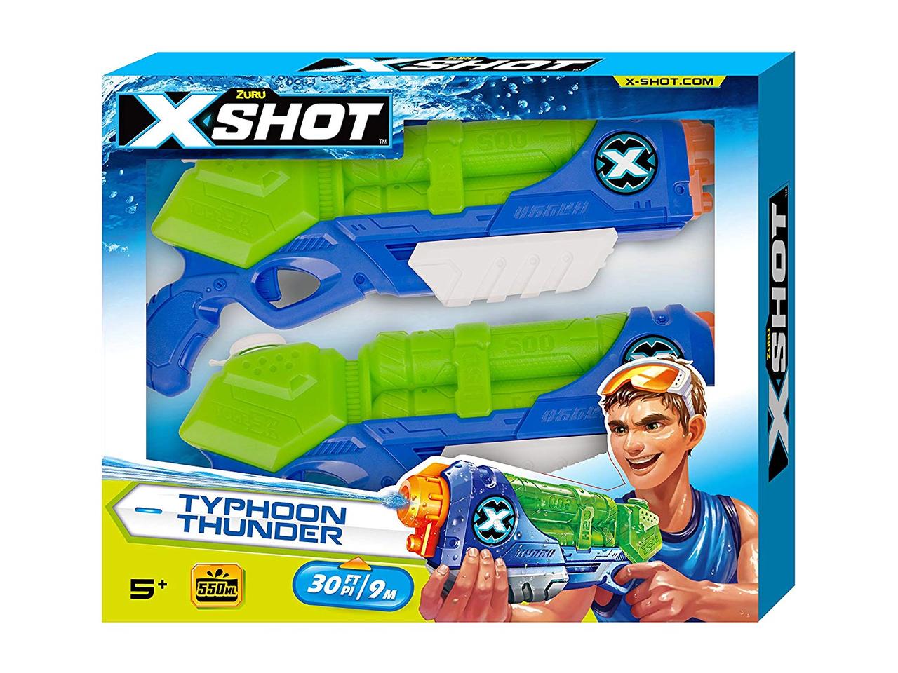 Набор бластеров Zuru X Shot Blaster Тайфун Гром 2 шт. (56222)
