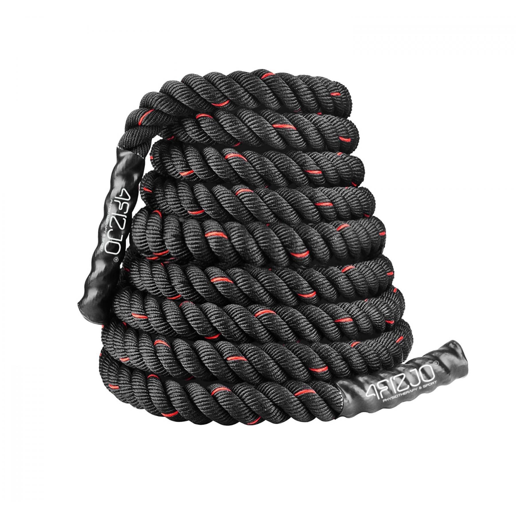 Канат тренировочный 4FIZJO Battle Rope 15 м для кроссфита (20661)