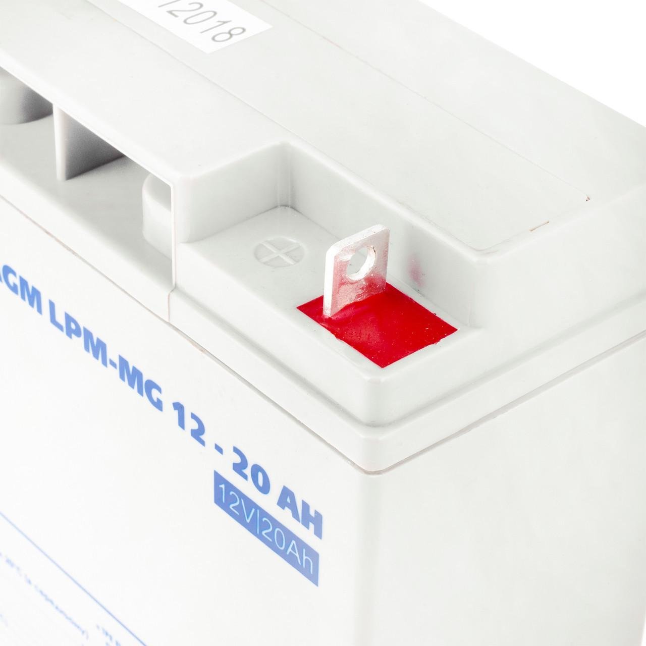 Аккумулятор мультигелевый LogicPower AGM LPM-MG 12 - 20Ah - фото 2 Аккумулятор мультигелевый LogicPower AGM LPM-MG 12 - 20Ah - фото 2
