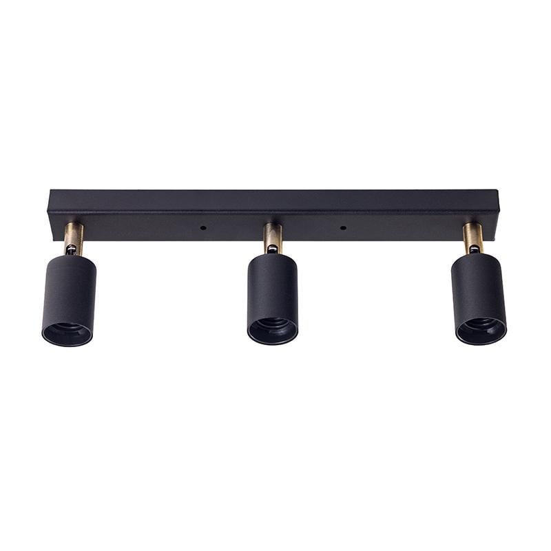 Світильник стельовий Atmolight Chime L60-3 на три лампи Чорний (1411) - фото 1