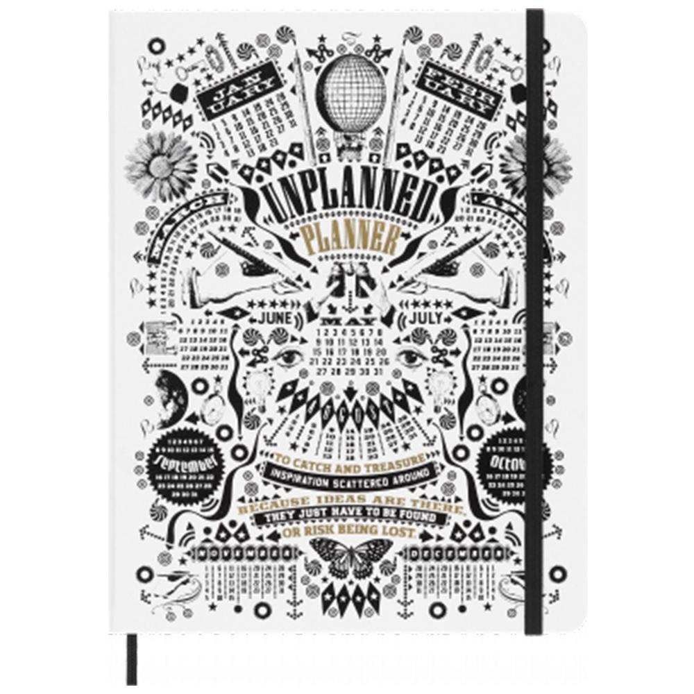 Еженедельник Moleskine 2023 с местом для дат большой в подарочном боксе (LEPLAN4LPETRA)