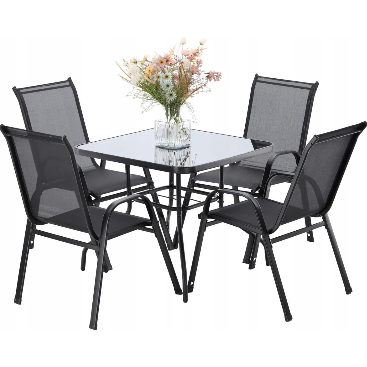 Комплект садовой мебели GardenLine Verona-4 TIH3521 Black (101953)