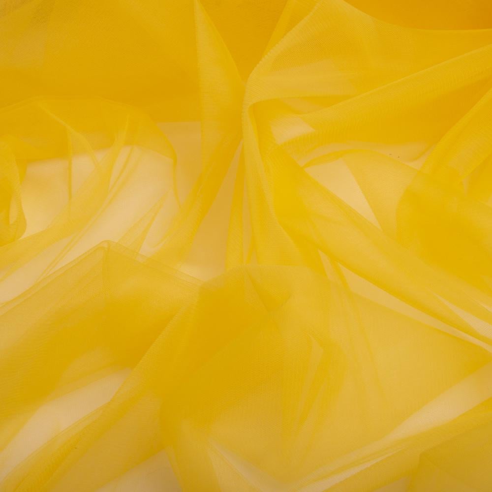 Тканина фатин V-H18 євро 3,0 м Жовтий (23698) - фото 3 Тканина фатин V-H18 євро 3,0 м Жовтий (23698) - фото 3