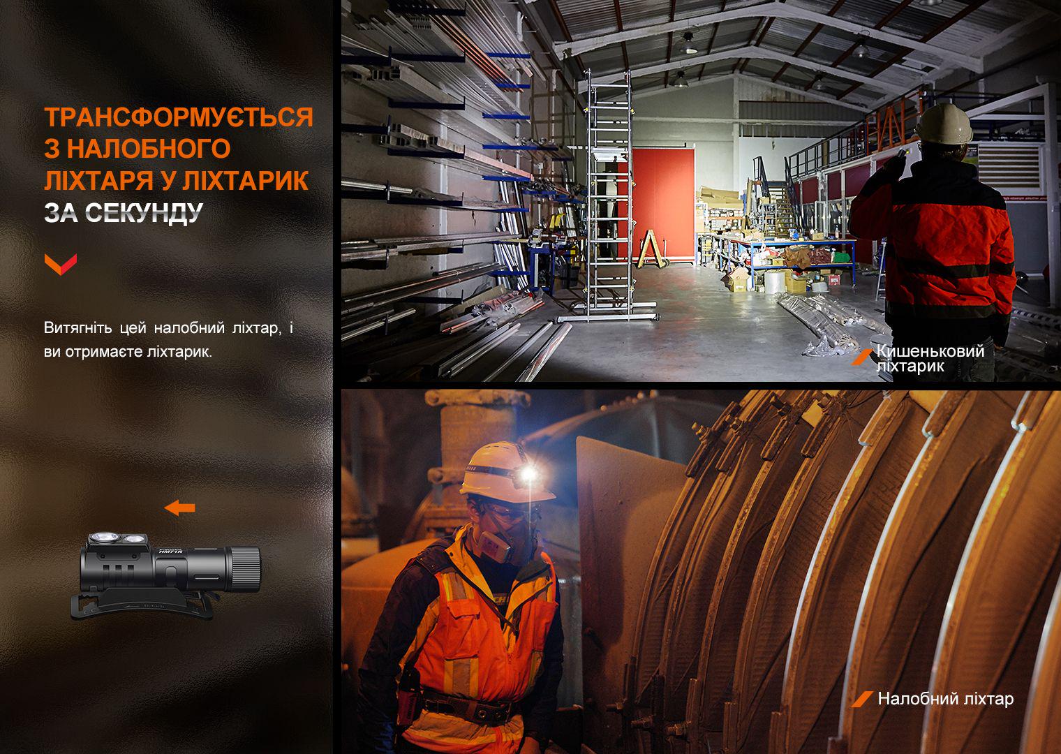 Фонарь налобный Fenix HM71R (338245) - фото 9 Фонарь налобный Fenix HM71R (338245) - фото 9