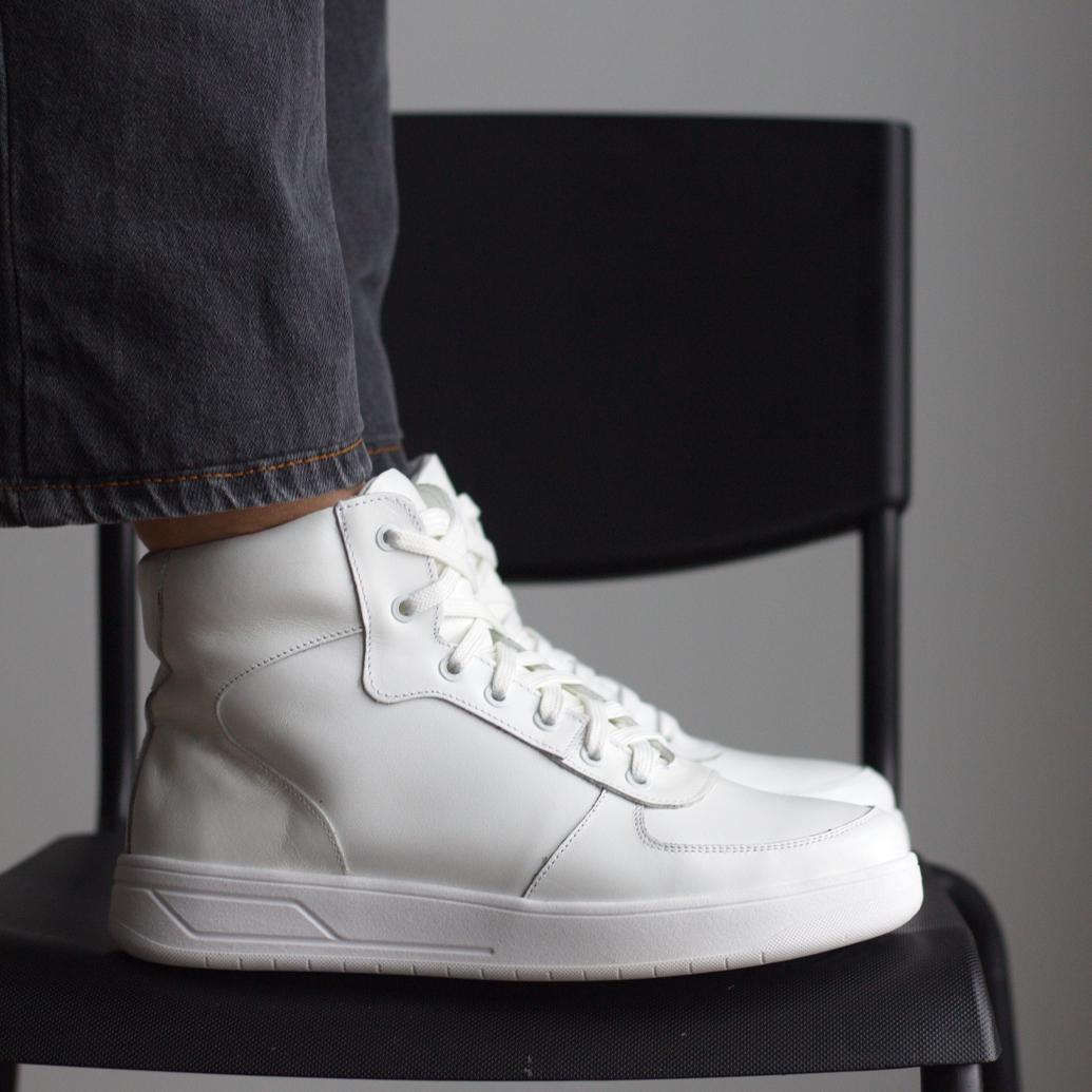 Кеди жіночі зимові Zlett з натуральної шкіри р. 39 Білий (3506) - фото 10 Кеди жіночі зимові Zlett з натуральної шкіри р. 39 Білий (3506) - фото 10