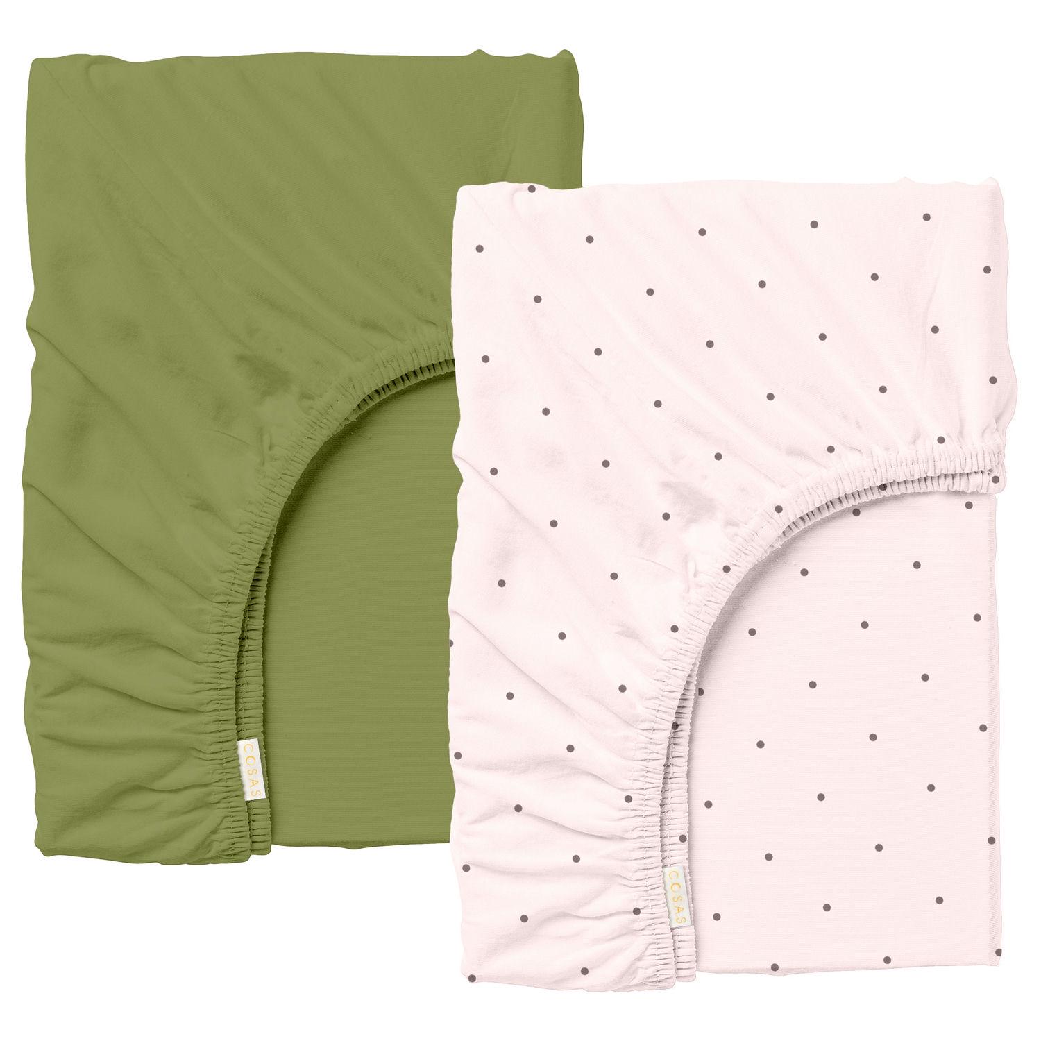 Набір простирадл Cosas Aloe на резинці 60x120 см (4822052224281)