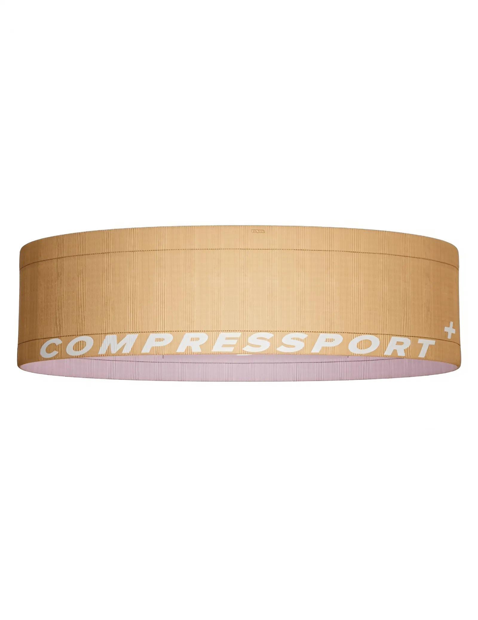 Пояс беговой с карманом Compressport CU00012B4041XS/S Free Belt Buff XS/S Orange/Roseate (26712084)