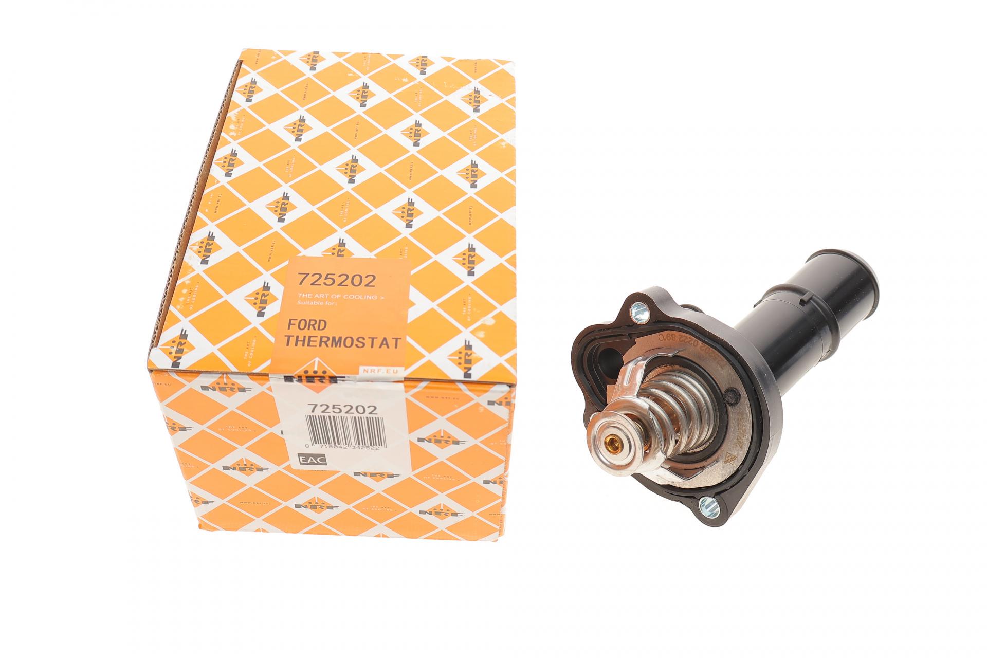 Термостат NRF для Ford Focus/Mondeo 1.8/2.0 TDCi/GDi/Volvo C30/S40/S80/V50/V70 1.8/2.0 04-12 725202