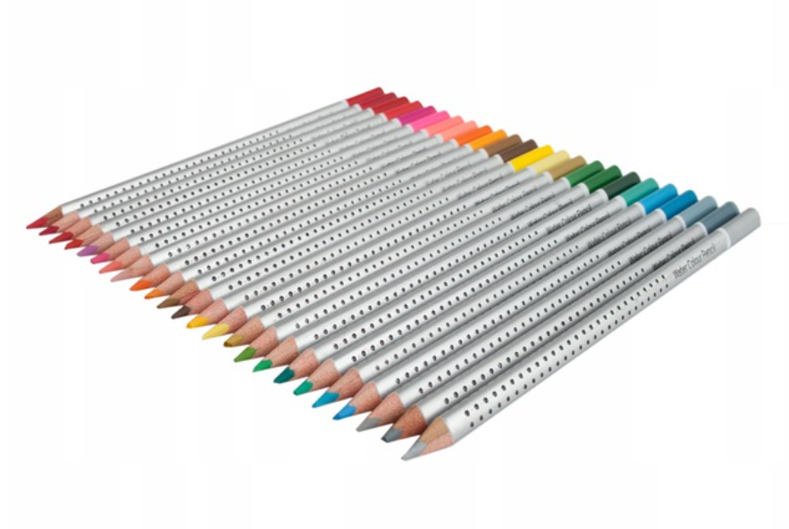 Набір акварельних олівців HERO 48 шт. в металевій коробці - фото 2