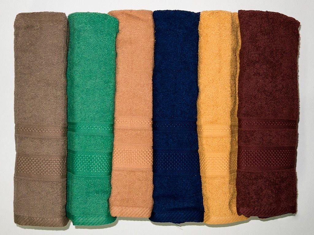 Набор полотенец Gulcan Cotton Kilim Bordur Dark 440 г/м2 6 шт. Разноцветный (21581)