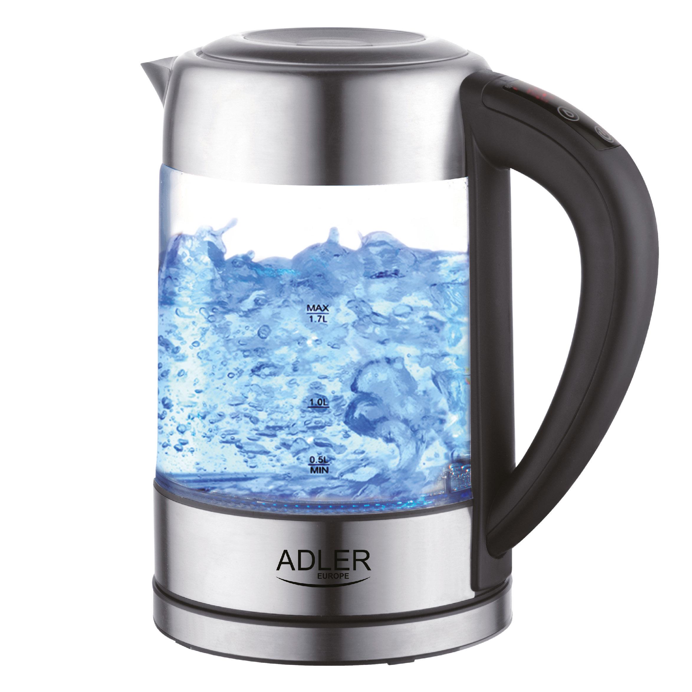 Электрочайник Adler AD 1247 дисплей 1,7 л 2200 Вт (2587)