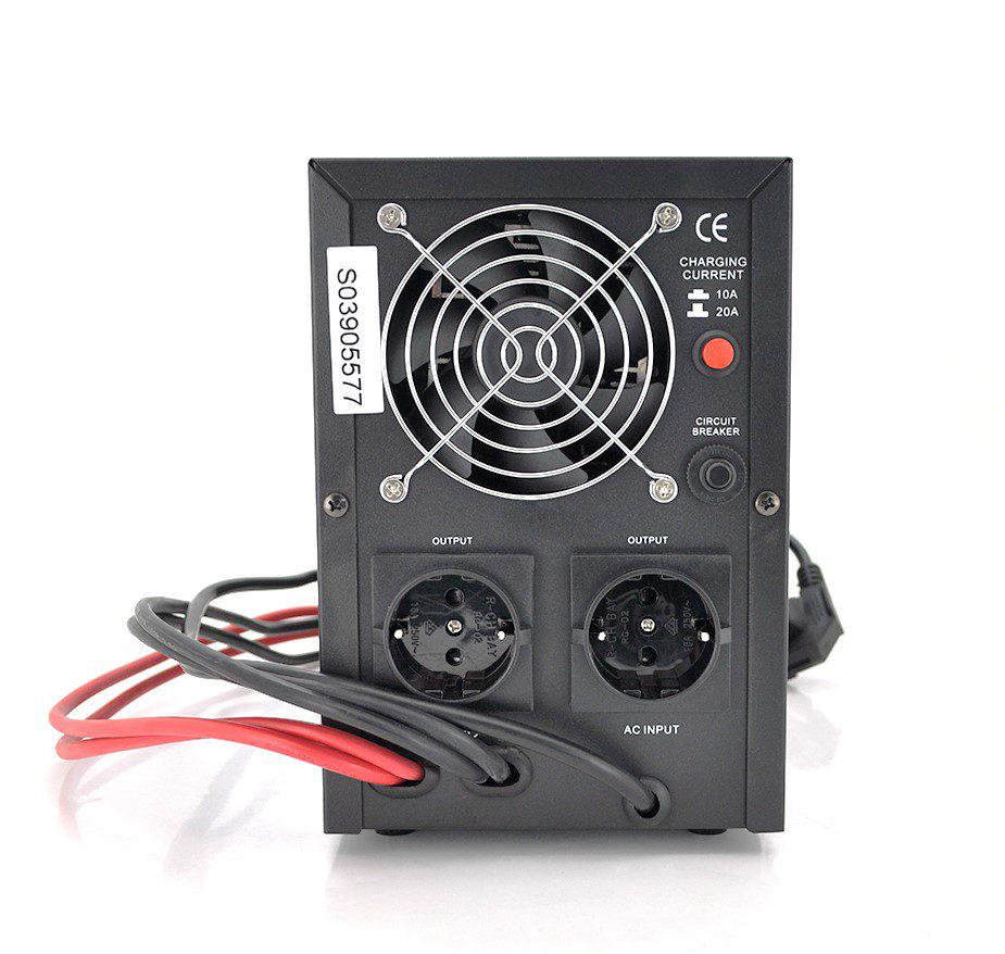 Джерело безперебійного живлення Europower PSW-EPBTW24 із правильною синусоїдою 1500VA 1050W АКБ 24В заряд 10/20А (59116) - фото 2