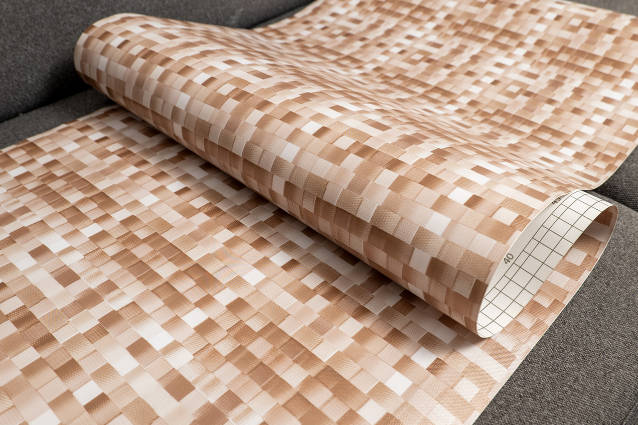 Самоклеящаяся пленка Gekkofix для мебели и дверей 0,45х15 м 10179 Солома светлая