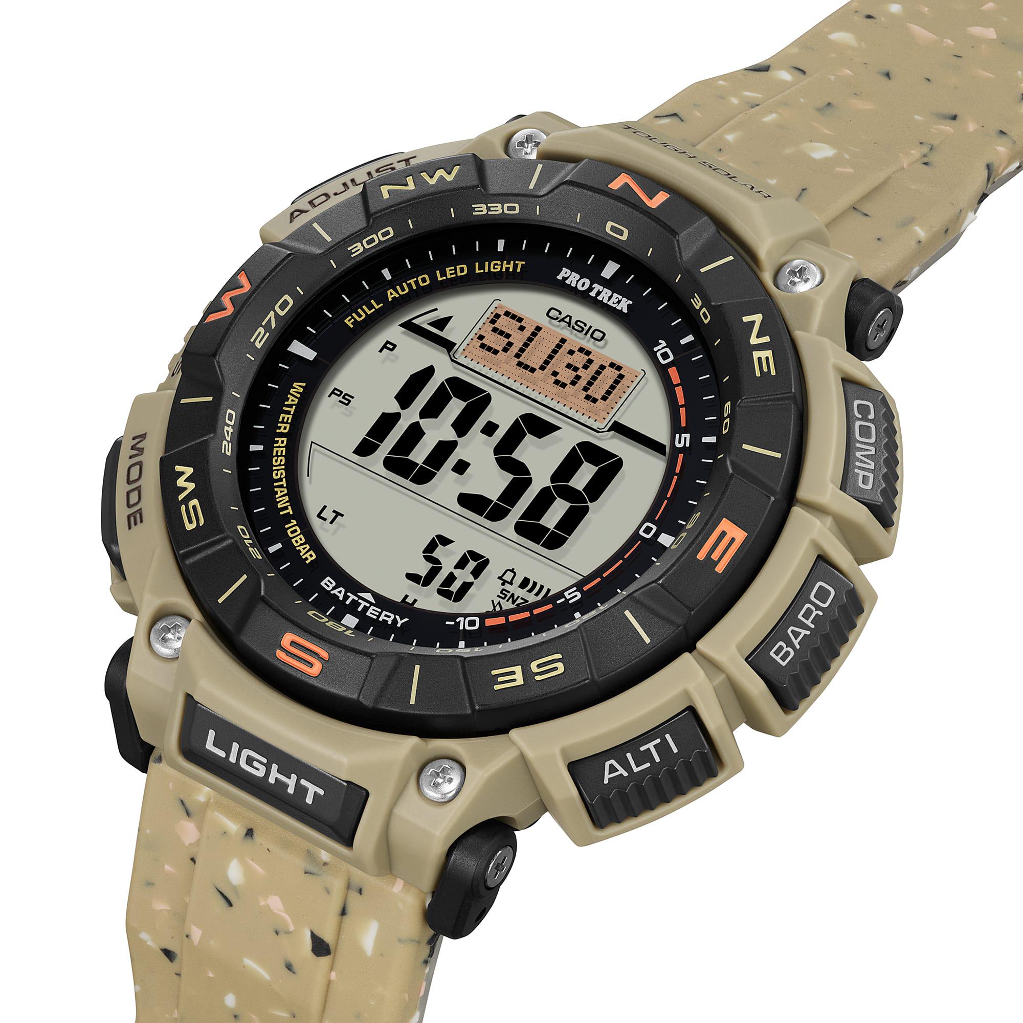 Чоловічий годинник Casio Pro Trek (PRG-340-SC-5CR) - фото 4