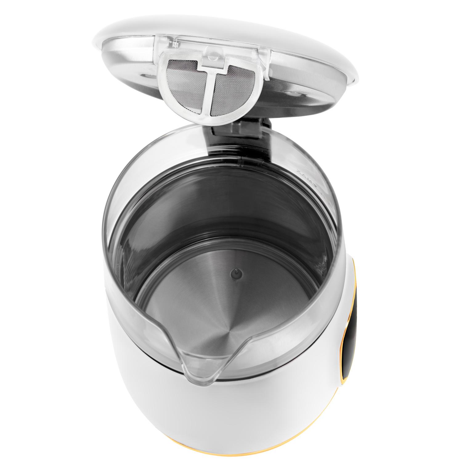 Електрочайник Adler AD 1305 1,7 л Білий/Золотий (27316958) - фото 5 Електрочайник Adler AD 1305 1,7 л Білий/Золотий (27316958) - фото 5