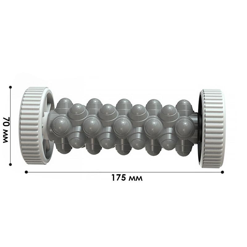 Ролик-массажер Dobetters D1 для расслабления мышц ног и рук Gray (25713725) - фото 4