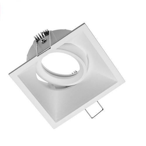 Светильник точечный GTV SALTO OP-SALKW-10 квадратный алюминий Белый (3970)