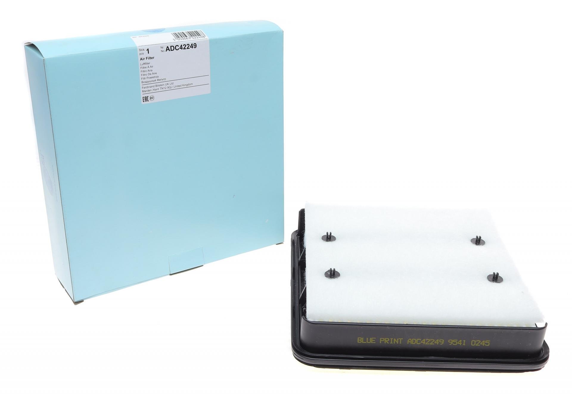 Фильтр воздушный BLUE PRINT для Mitsubishi L200 2,5DI-D 04- с поролоном (ADC42249)