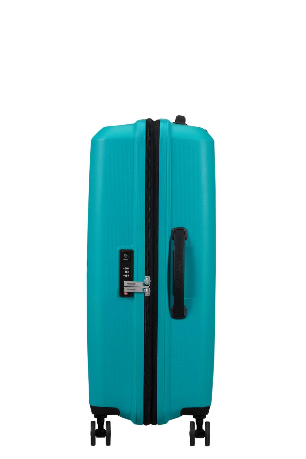 Чемодан American Tourister AEROSTEP 67x46x26/29 см Бирюзовый (MD8*21002) - фото 9