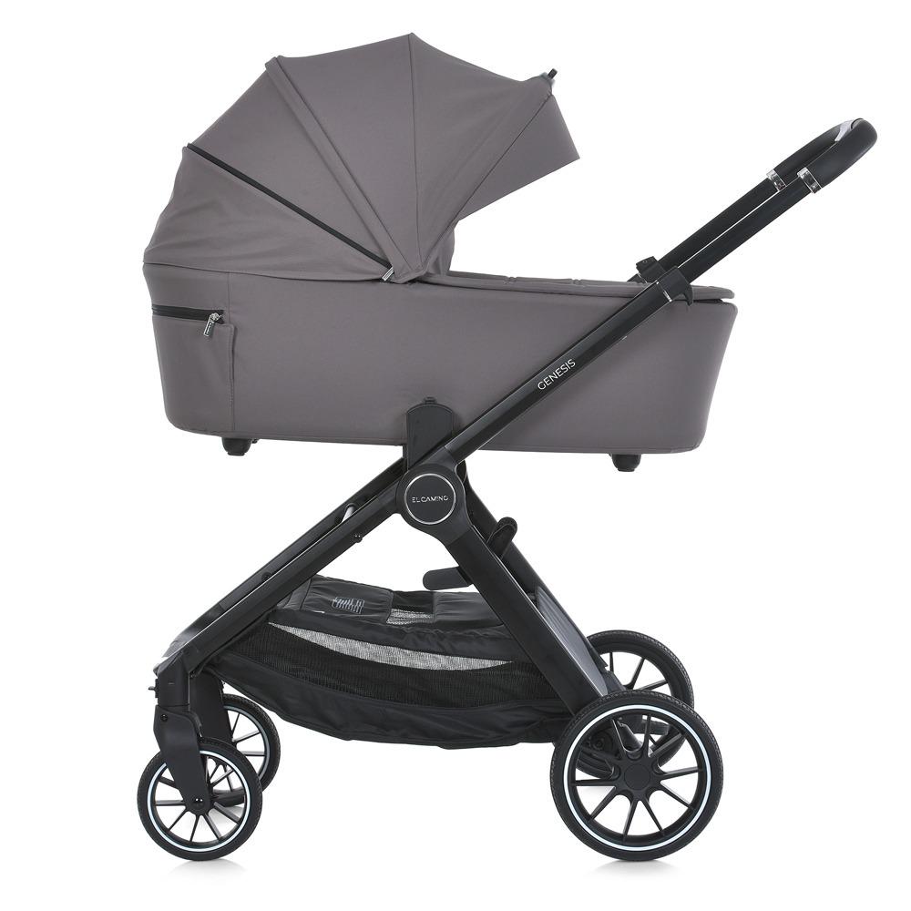 Коляска универсальная El Camino Taupe Gray ME 1126 GENESIS 2в1 - фото 13 Коляска универсальная El Camino Taupe Gray ME 1126 GENESIS 2в1 - фото 13