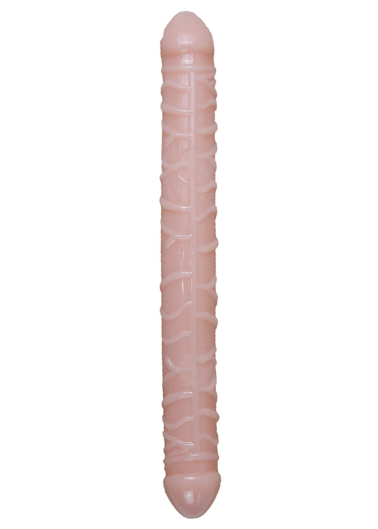 Фалоімітатор двосторонній Flexible Double Dong Flesh (62530067-00088)
