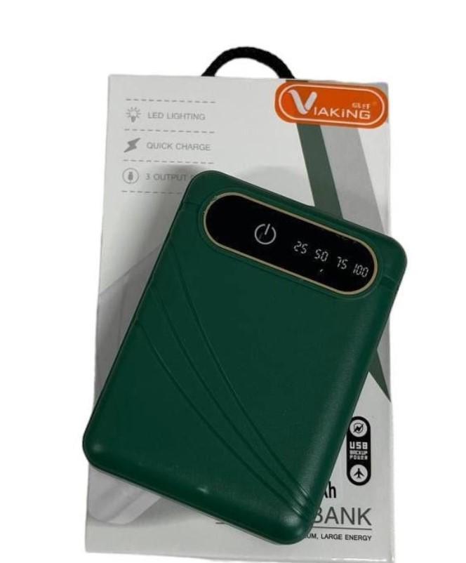 Повербанк Viaking N-8 с LCD дисплеем 50000 mAh Зеленый (18737052)
