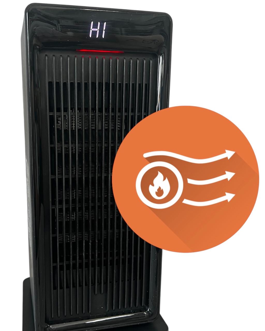 Тепловентилятор OMISOON DH-QN19 A керамический 2000 Вт 3 режима автооборота защита - фото 2 Тепловентилятор OMISOON DH-QN19 A керамический 2000 Вт 3 режима автооборота защита - фото 2