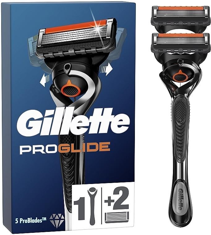 Бритва GILLETTE FUSION Proglide 2 кассеты (7702018558339)