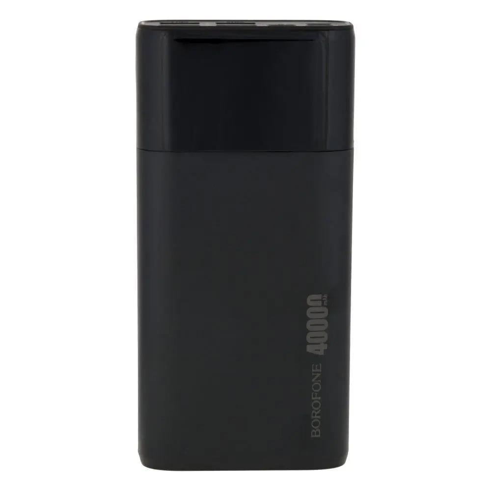 Портативний зарядний пристрій Borofone DBT01 PD 40000 mAh Чорний (ULT-6036914) Портативний зарядний пристрій Borofone DBT01 PD 40000 mAh Чорний (ULT-6036914)
