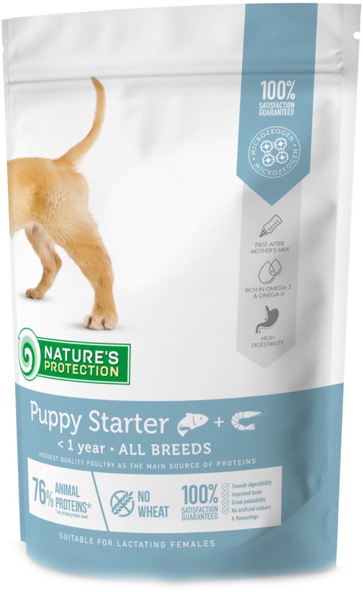 Корм сухой для щенков Nature's Protection Puppy starter All breeds 500 г (4771317457219)