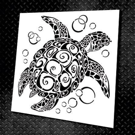 Трафарет DFA для декора Животные Черепаха для краски и штукатурки (J00009) Трафарет DFA для декора Животные Черепаха для краски и штукатурки (J00009)