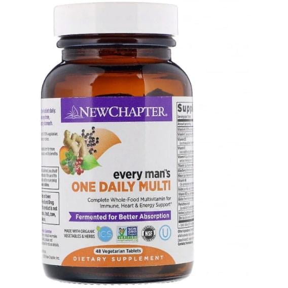 Витаминно-минеральный комплекс для мужчин New Chapter Every Man's One Daily Multi 48 Veg Tabs (NCR-00322)