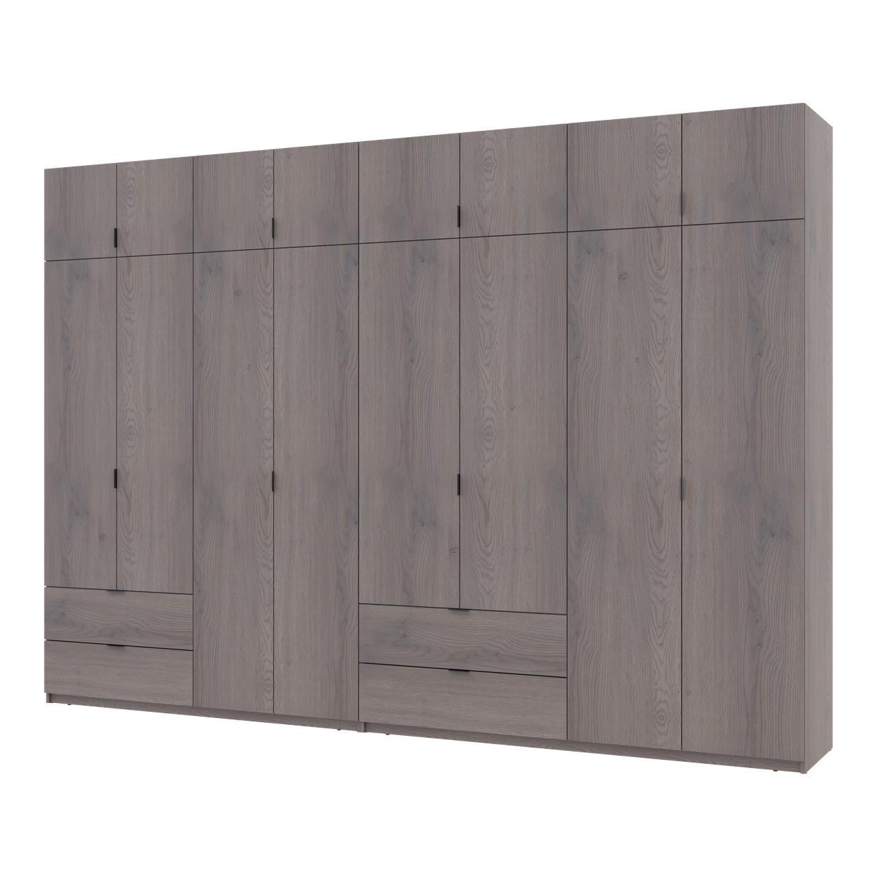 Комплект шкафов для одежды Doros Лукас 2 шт. 340х50х240 см Канноло (DRS-011858) Комплект шкафов для одежды Doros Лукас 2 шт. 340х50х240 см Канноло (DRS-011858)