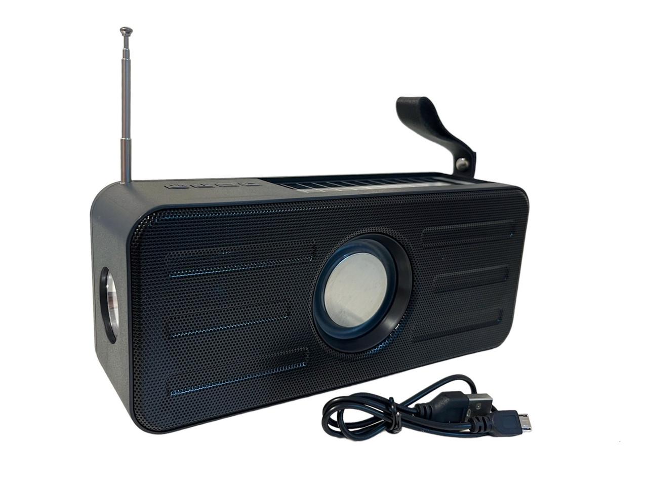 Фонарь аккумуляторный AI-131S bluetooth с радио/солнечной панелью (1734789834)
