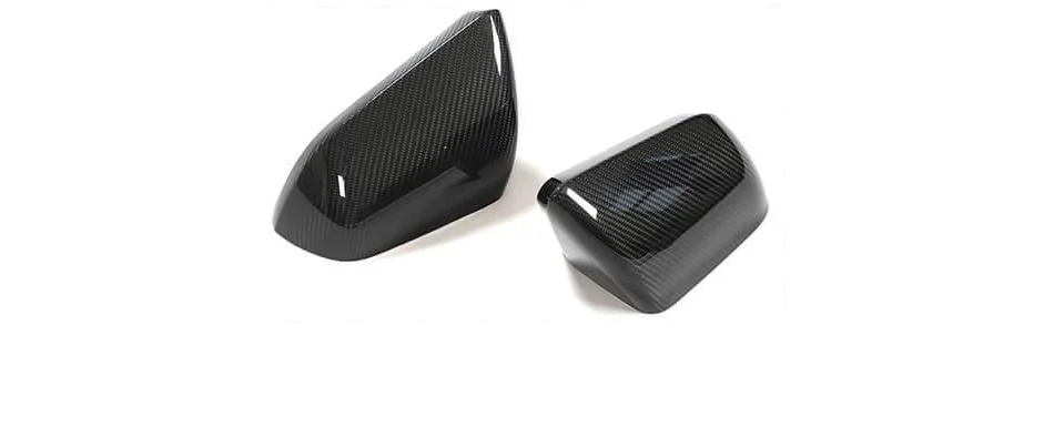 Накладки на зеркала DDCarbon V1 для Ford Mustang 2015-2023 гг. карбон (153253)