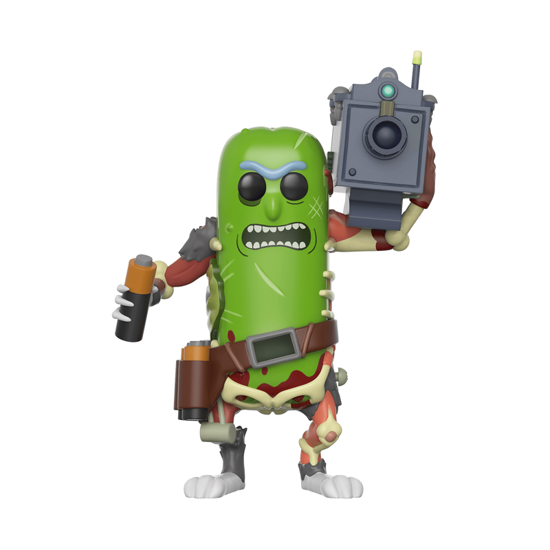 Фігурка Funko Pop Rick and Morty Pickle Rick with Laser - фото 1