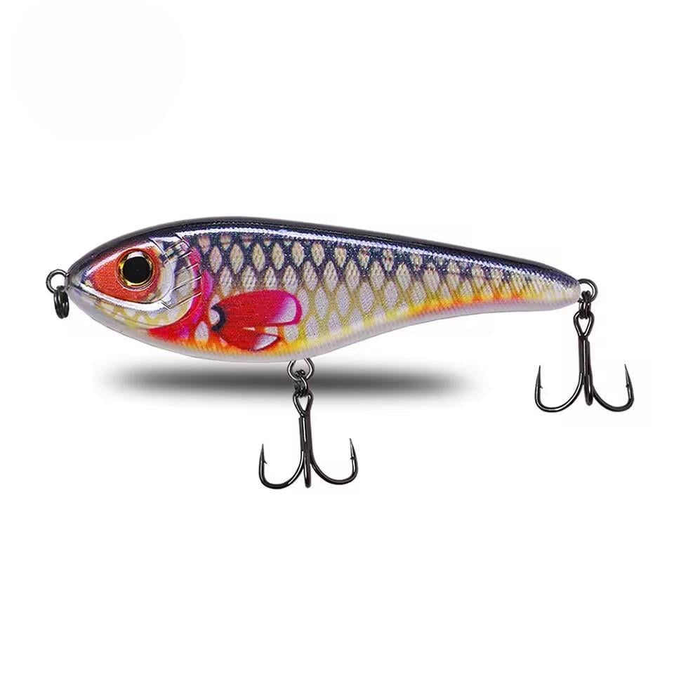 Воблер StormBear JerkBait StBR-1A 120мм-50г-SS цвет #038