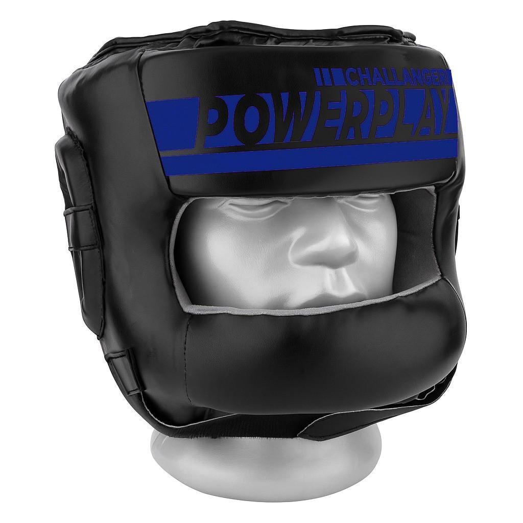 Боксерский шлем тренировочный PowerPlay 3067 Challanger с бампером PU + Amara M Темно-синий (3019821008) Боксерский шлем тренировочный PowerPlay 3067 Challanger с бампером PU + Amara M Темно-синий (3019821008)